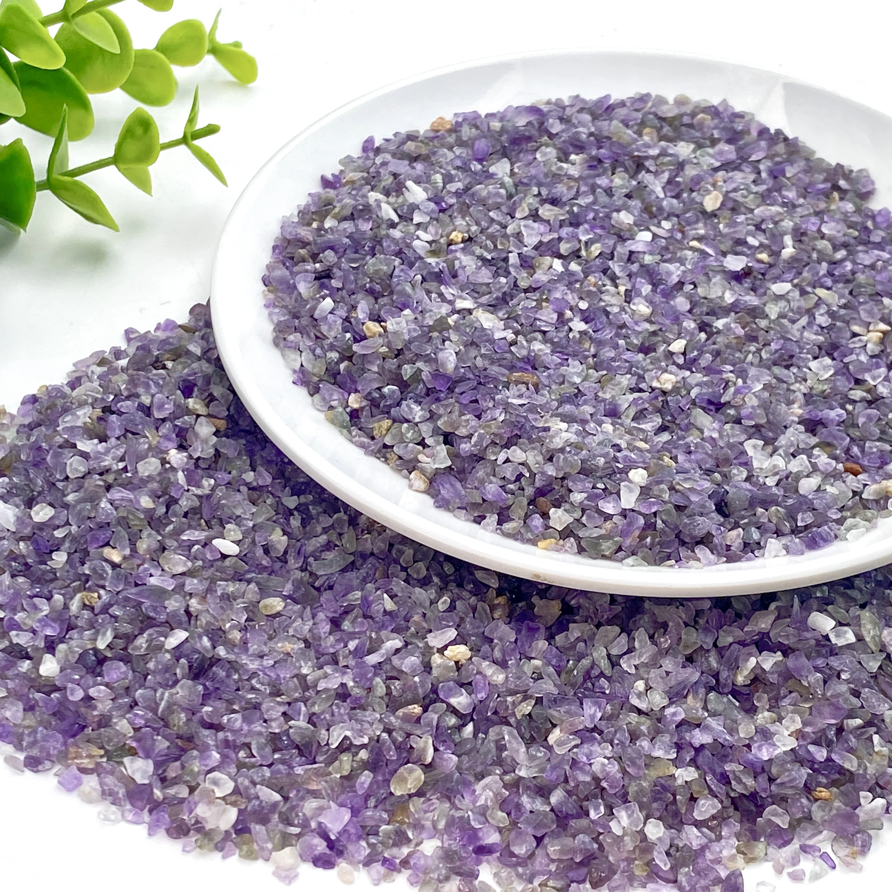 50g/100g/bag Natural Stone Amethyst Material Crystal Gravel Stone Chips Ore Minerals Reiki Specimen Gemstones Aquarium Decor