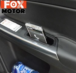 Fit For VOLVO XC60 2009-2013 2014 2015 2016 2017 2PCS Front Door Storage Box Arm Rest Handle Holder Container Bin Cup