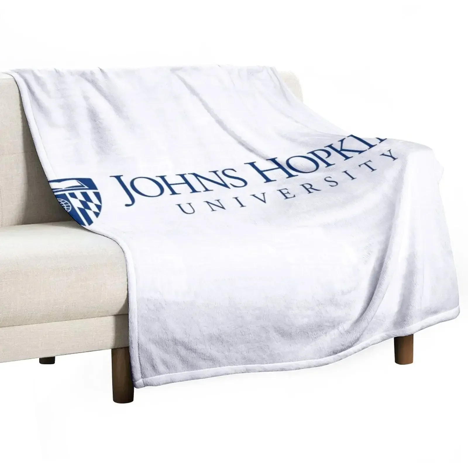 Johns Hopkins University logo Throw Blanket Giant Sofa Heavy Blankets