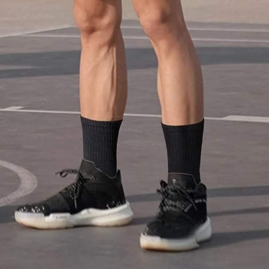 5 أزواج من جوارب التنقل الرجالية، تبديل سلس بين الرياضة والعمل المكتبي، مما يخلق تجربة مشي أنيقة