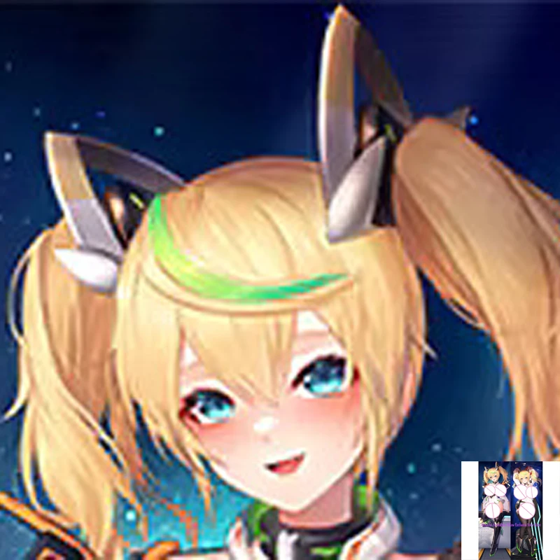 

Anime Dakimakura Pillow Case Gene Sexy and Busty Beautiful Girl Double-Sided Halloween Decoration