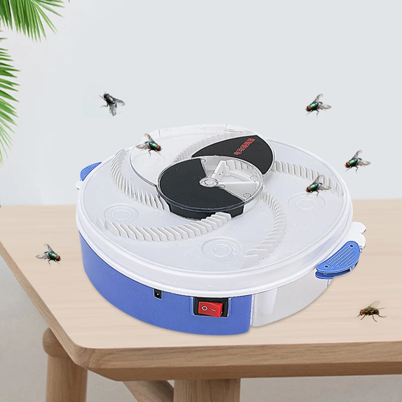 Electric USB Auto Flycatcher Fly Trap Control Catcher Mosquito Flying Fly Killer Home Safety Trapping Fly Artifact