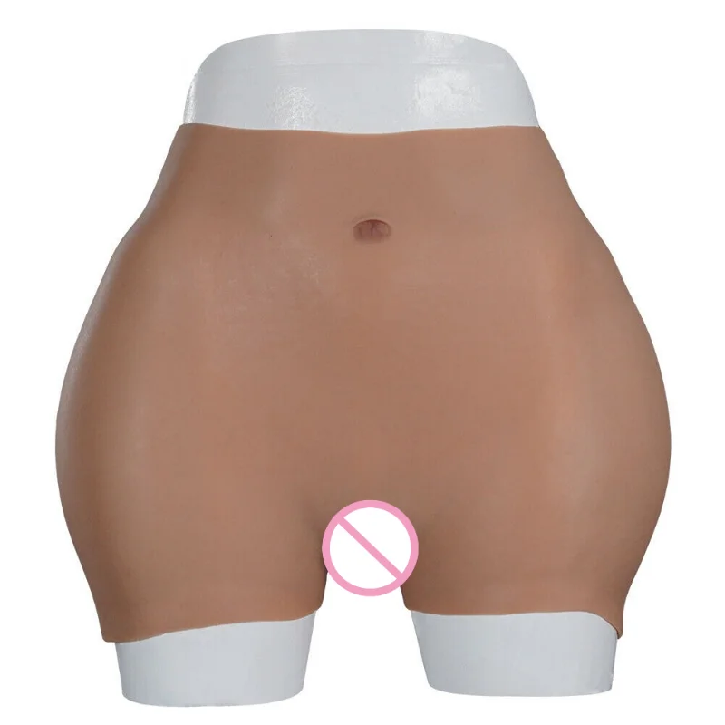 Silicone Fake Vagina Panty Thicken Hip Buttock Enhancer Crossdresser Transgender Shapewear