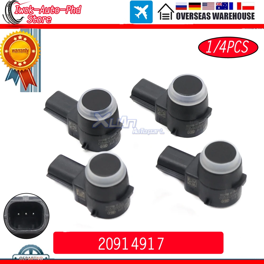 

XUAN Car PDC Parking Sensor 20914917 For Cadillac CTS SRX ELR Verano Chevrolet Volt Equinox 08-17 20777093