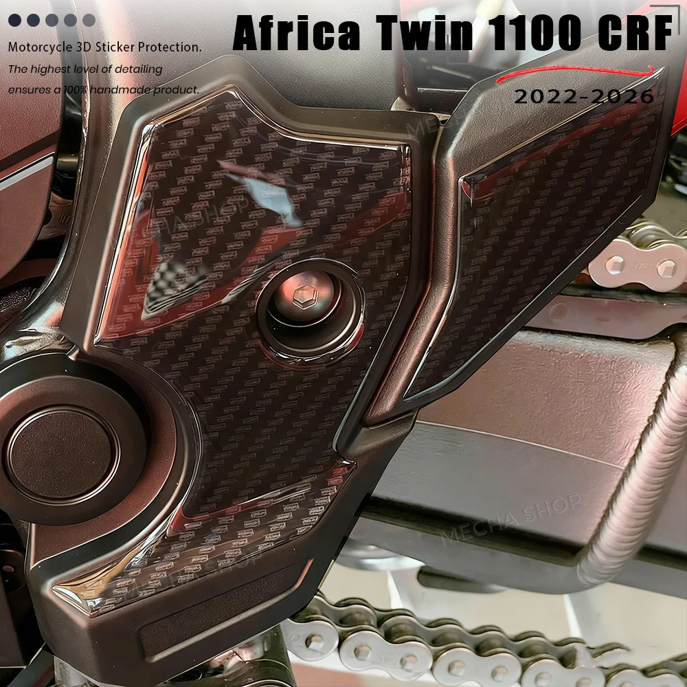 

For Africa Twin 1100 CRF 2022-2026 motorcycle heel protection epoxy stickers
