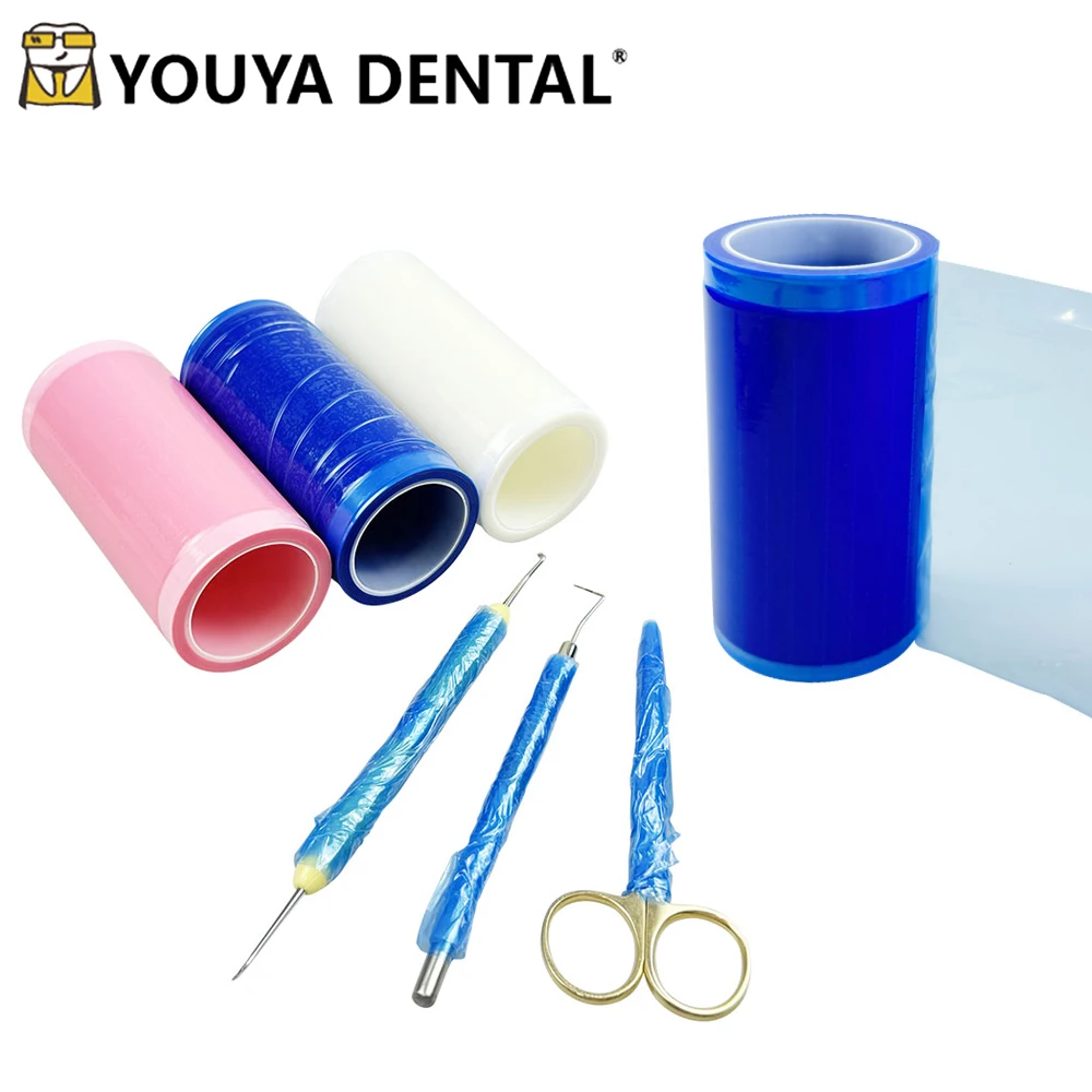 

Dental Tattoo Protective Barrier Film Tape Disposable Waterproof Isolation Membrane Plastic Barrier Film Dental Materials130pcs
