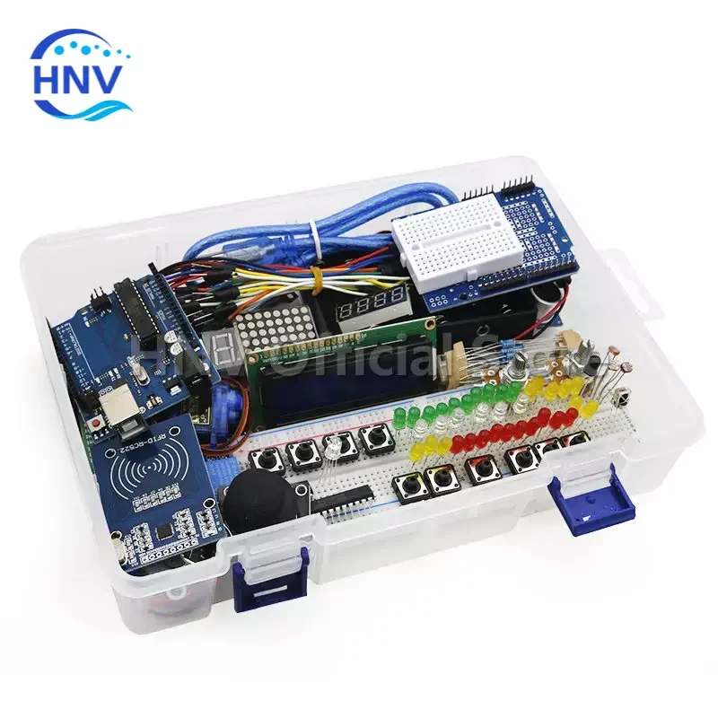 kit-de-iniciacion-para-arduino-uno-r3-placa-de-prueba-y-soporte-de-motor-paso-a-paso-servo-1602-lcd-cable-de-puente
