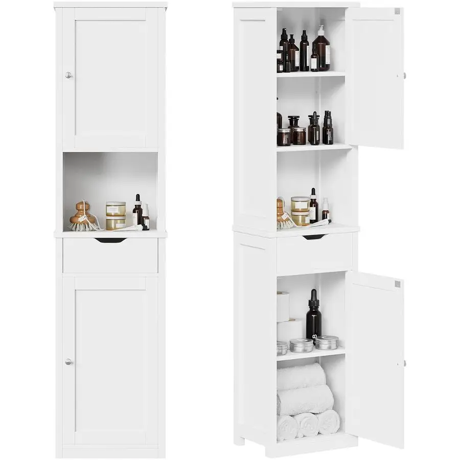 Corner Tall Bathroom Cabinet 11.8
