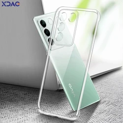 Soft Clear TPU Ultra Thin Phone Case for VIVO V27 V27e S16 Pro S16e VIVOV27 VIVOS16e 5G Transparent Silicone Back Cover Housing