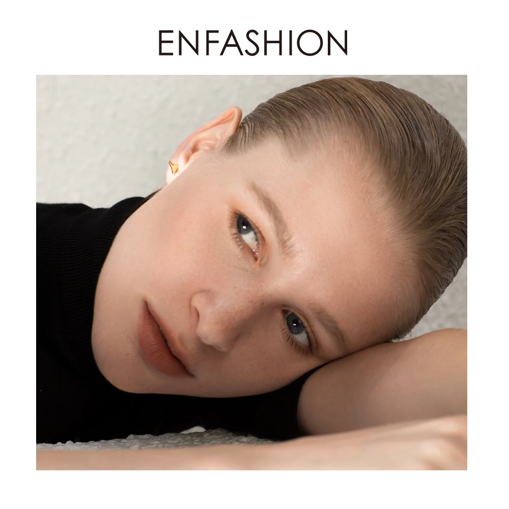ENFASHION Rose Thorns Stud Earrings For Women Gold Color Small Bramble Spike Earings Fashion Jewelry Pendientes Mujer E1123
