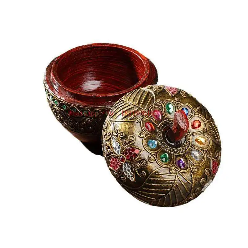 Home Accessories Living Room TV Cabinet Entrance Light Luxury Decoration Ornament Storage Tank