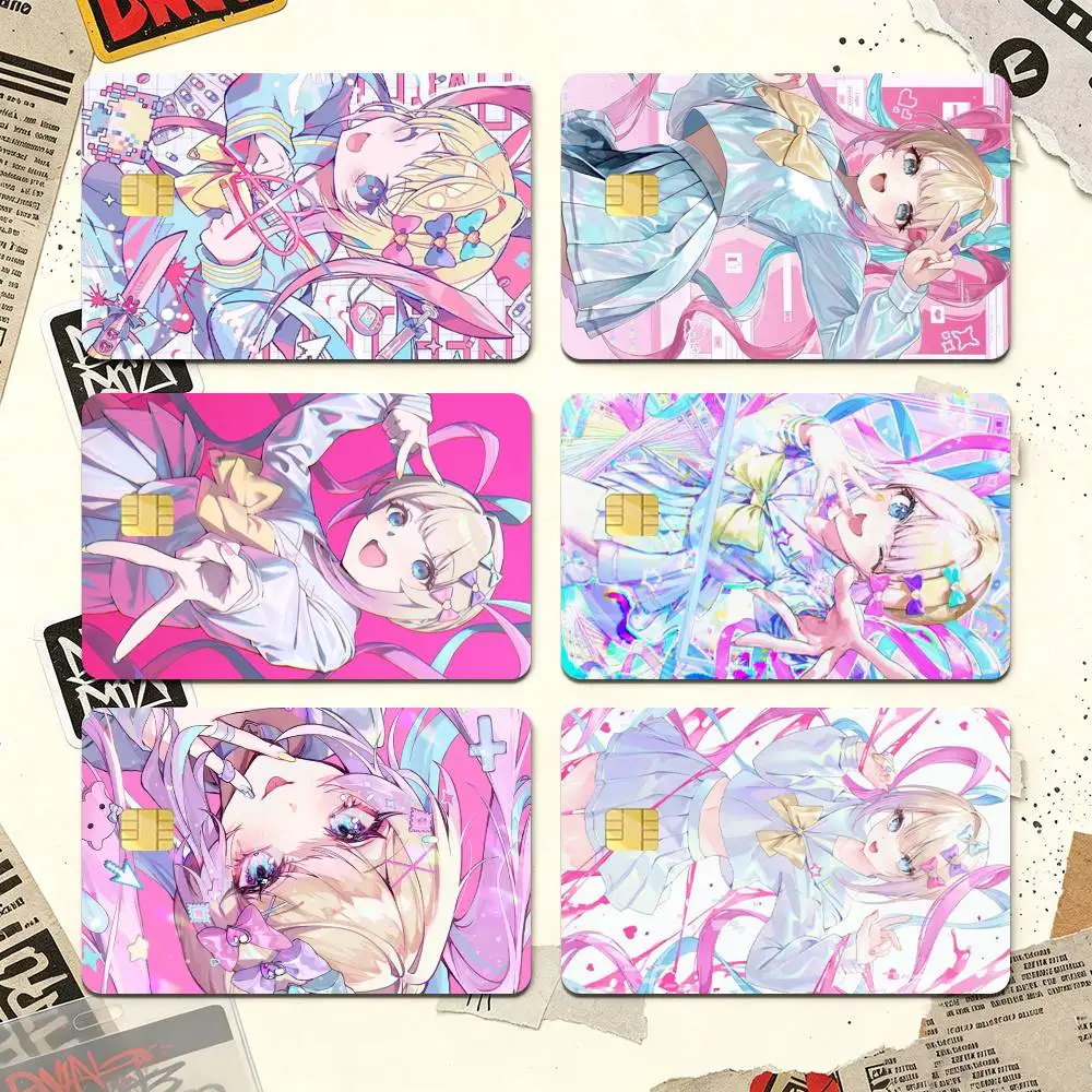 Needy Streamer Overload Credit Card HD Stickers Premium matte film effectively prevents fingerprints and daily abrasion.