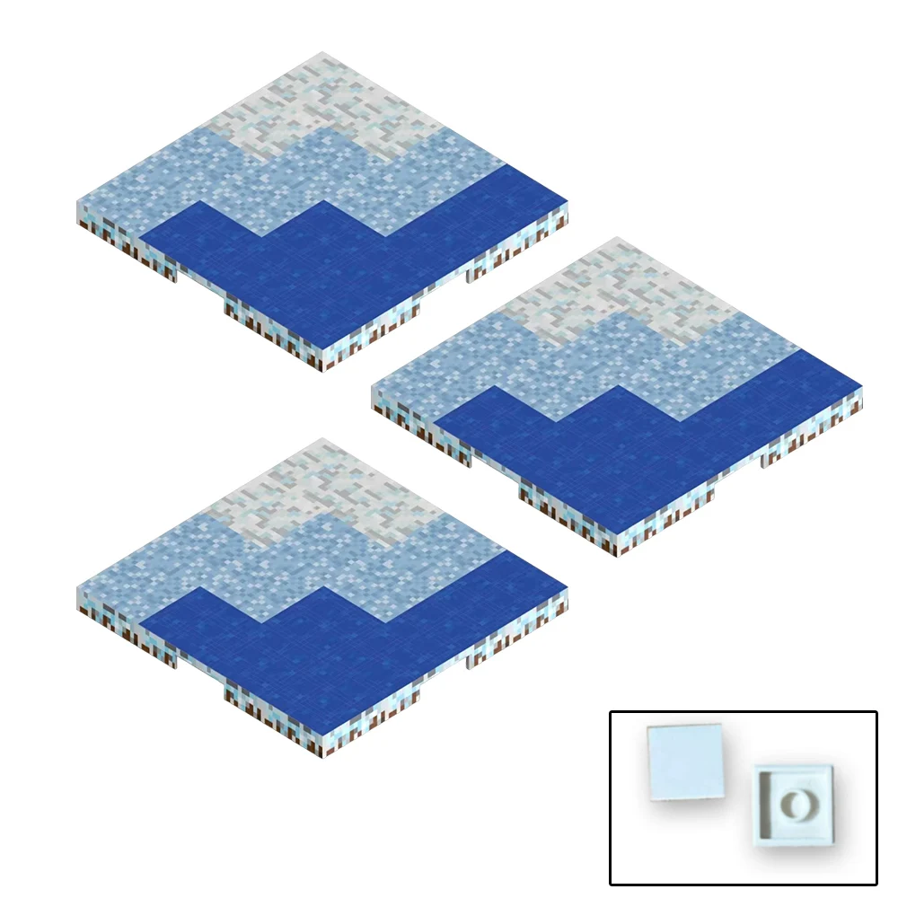 Piastra base magnetica per blocchi da costruzione, adatta per bambini: una piastra base per impilare blocchi magnetici, realizzata in durevole