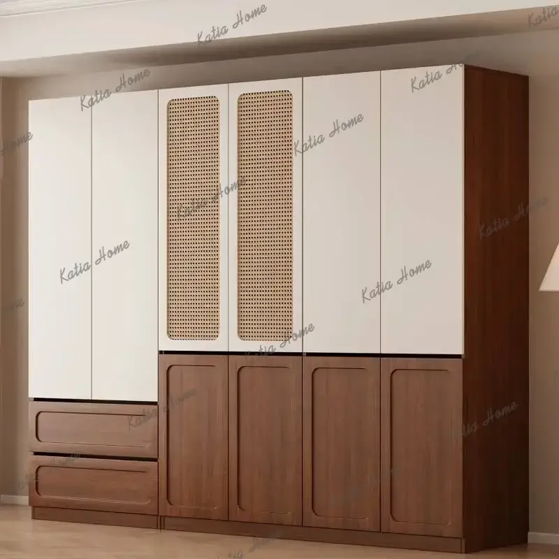 FG Modern Customized Wardrobe Closet Assemble Design Corner Drawers Wardrobes Shelves Space Saving Armario De Ropa Furniture Hom