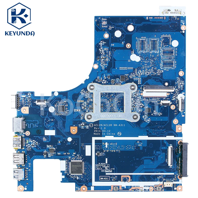 Imagem -06 - Placa-mãe do Portátil para Lenovo Ideapad Nm-a311 G5030 5b20g91649 Sr1yj N2840 Placa-mãe Testada