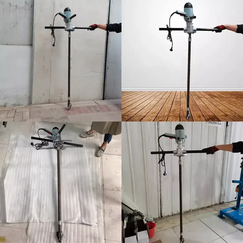 Handheld Disc Drilling Rig Residential Water Well Drilling Machine 220V Compact Complete Drilling Equipment Set(Customized)
