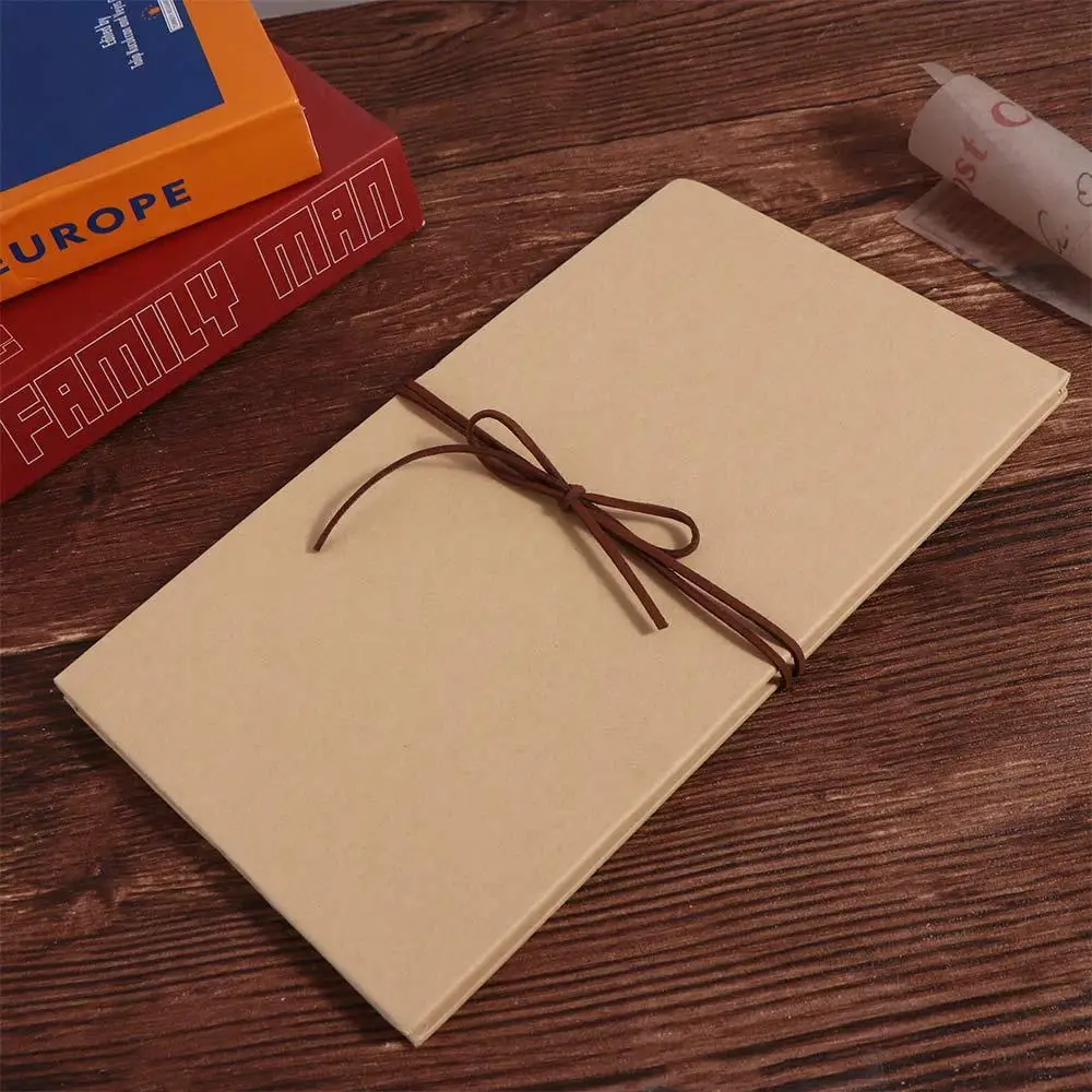 Folding Accordion Photo Album Gift Kraft Paper Handcrafts Surprised Photo Book Graffiti Photocard DIY Surprise Gift Friends