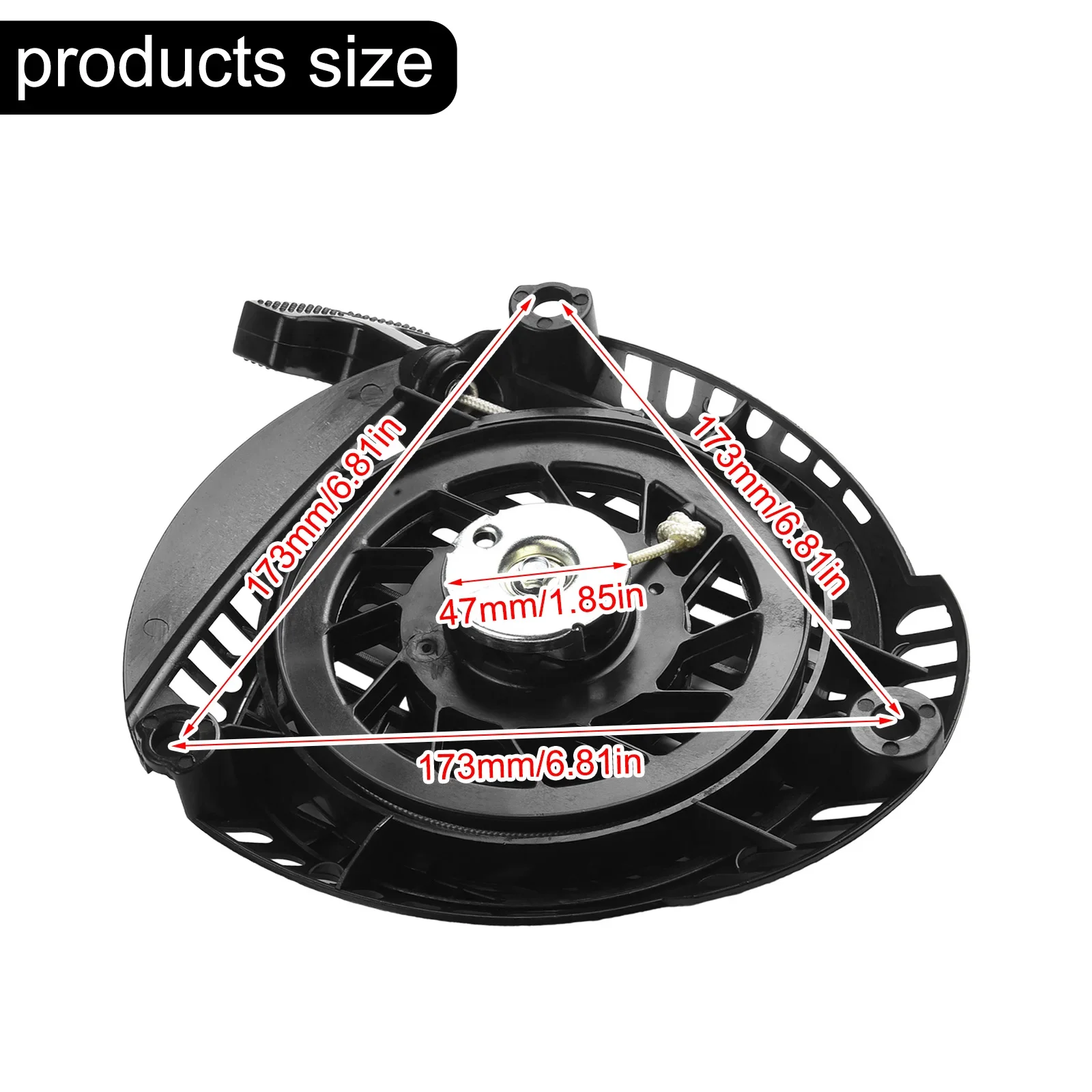 Replacement Recoil Assembly For for Lawn Mower 149cc Compatible with Series Engines Including For 650 For 675 775 800