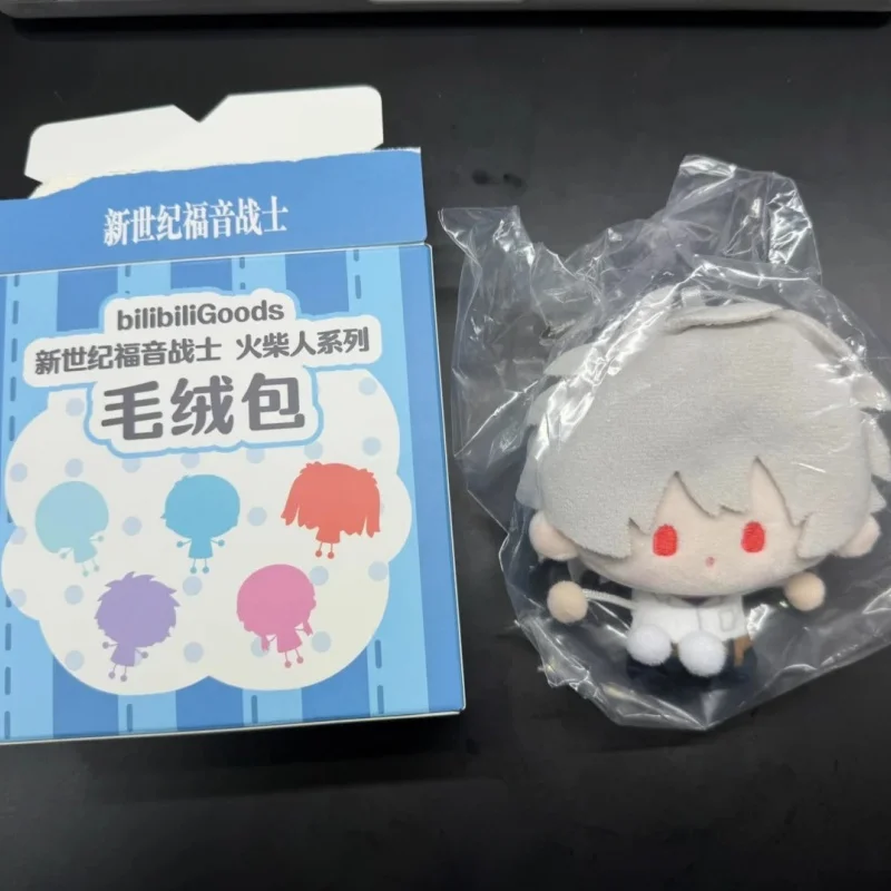 

In Stock Genesis Bilbili Evangelion Matchstick Men Plush Bag By Bilibiligoods Room Decoration Keychain Bag Charm Gift toys