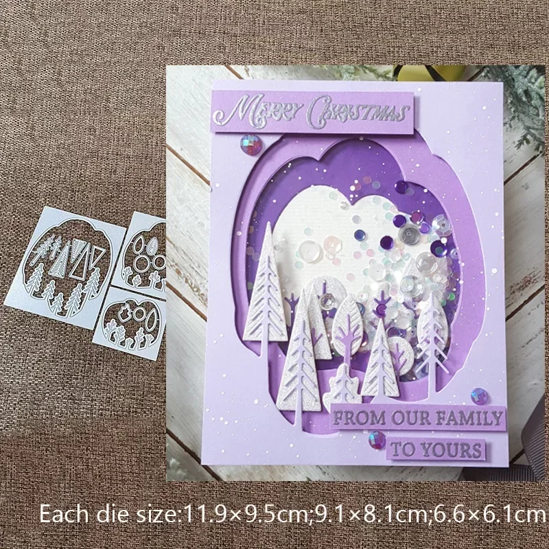 

New Design Craft Metal stencil mold Cutting Dies 3pcs water grass frame scrapbook die cuts Album Paper Card Craft Embossing