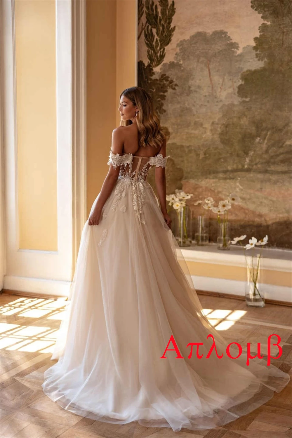 Vestidos largos de trompeta para fiesta de boda, apliques de tul blanco personalizados, elegantes, formales, exquisitos, sexys, con temperamento de lujo