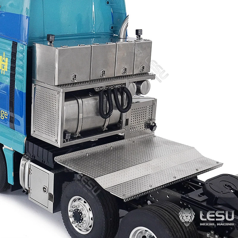 LESUFor 1/14 Truck Simulation Toy Model Heavy Dragging Metal Equipment Rack G-6262 Tamiya DIY Modified Car Rc Accessories