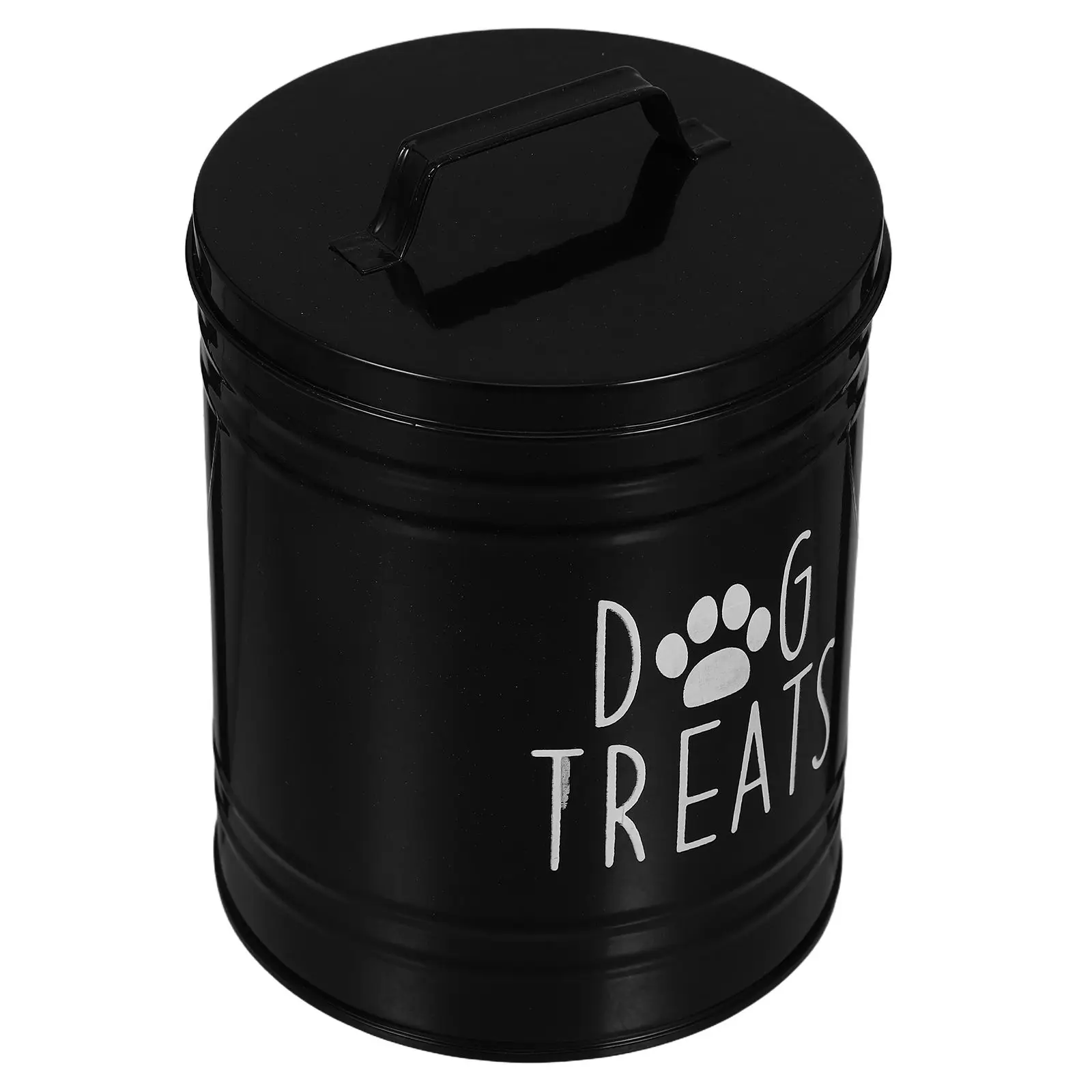 

Large Metal Airtight Container Treat Holder Dog Food Holder Sealed Pet Supplies Home Dog Storage Container Storage