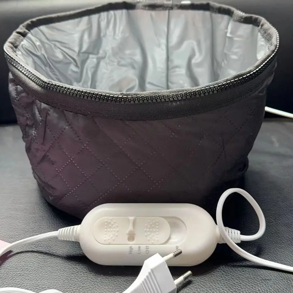 Adjustable Electric Hair Heating Cap PU+PVC Liner Nourishing Baking Hair Thermal Treatment Steamer Protection Styling Tool