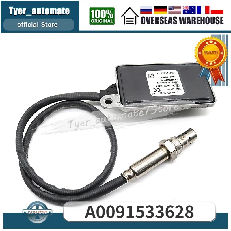 

A0091533628 Nitrogen Oxide NOx Sensors For Mercedes Actros/Atego LKW 24V
