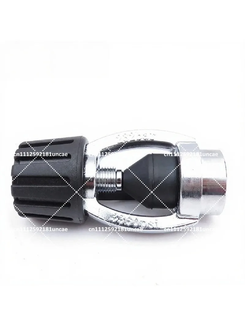 Diving Head Adapter D2Y with Dust Cover for Scuba Regulator Hose Connection