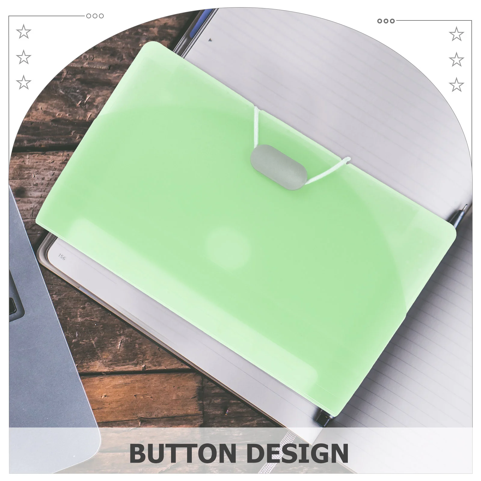 Receipt Bill Folder Office Folders Expandable Pp Collapsible Large Capacity File Organizer