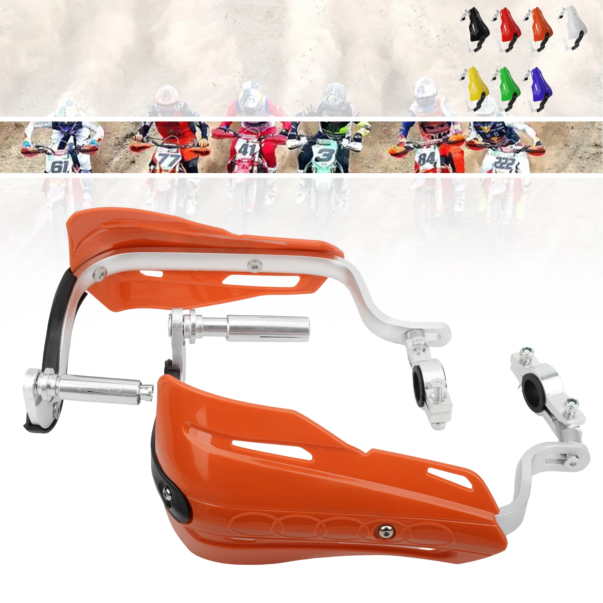 

Универсальная защита для рук, защита для рук, алюминиевая защита руля, эндуро для квадроцикла, эндуро, пит-байка, аксессуары для мотокросса