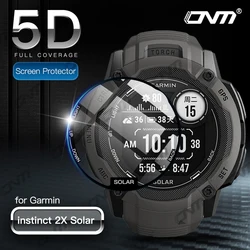 Película protectora suave 5D para Garmin instinct 2X, Protector de pantalla Solar para Garmin instinct 2X, película Solar antiarañazos para reloj inteligente