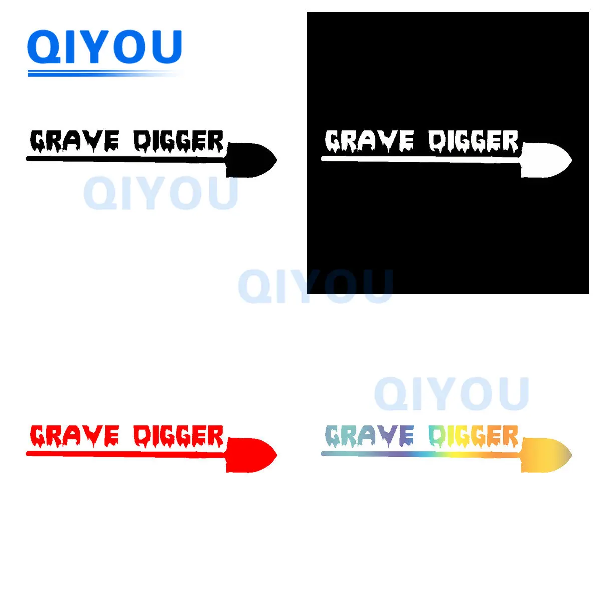 Персонализированные украшения для кузова, наклейки на автомобиль, лопата, высечка, ПВХ наклейка для кузова автомобиля, лобового стекла, тяги, бокса