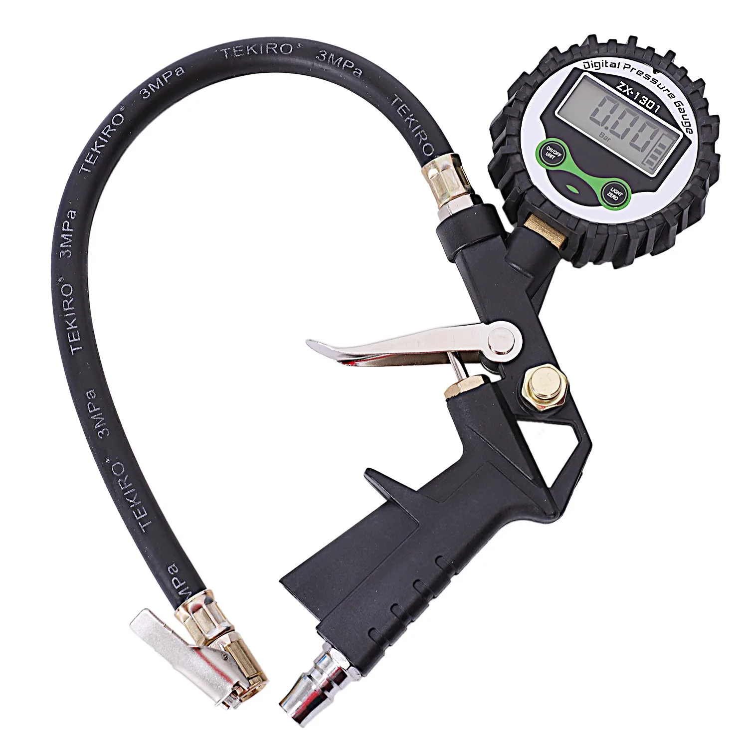 

Digital Air Tire Pressure Inflator Gauge Car Truck Vehicle Motorcycle Pistol Lcd Dial Meter