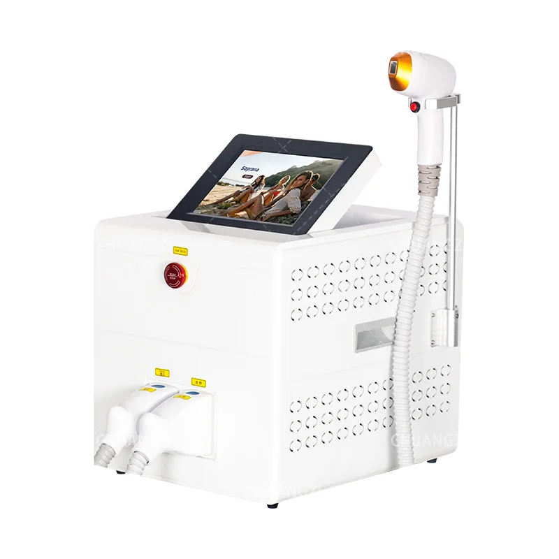 2025 портативный 2 в 1 808 диодный лазер для постоянного безболезненного удаления волос с переключателем и пикосекундным лазером для удаления татуировок