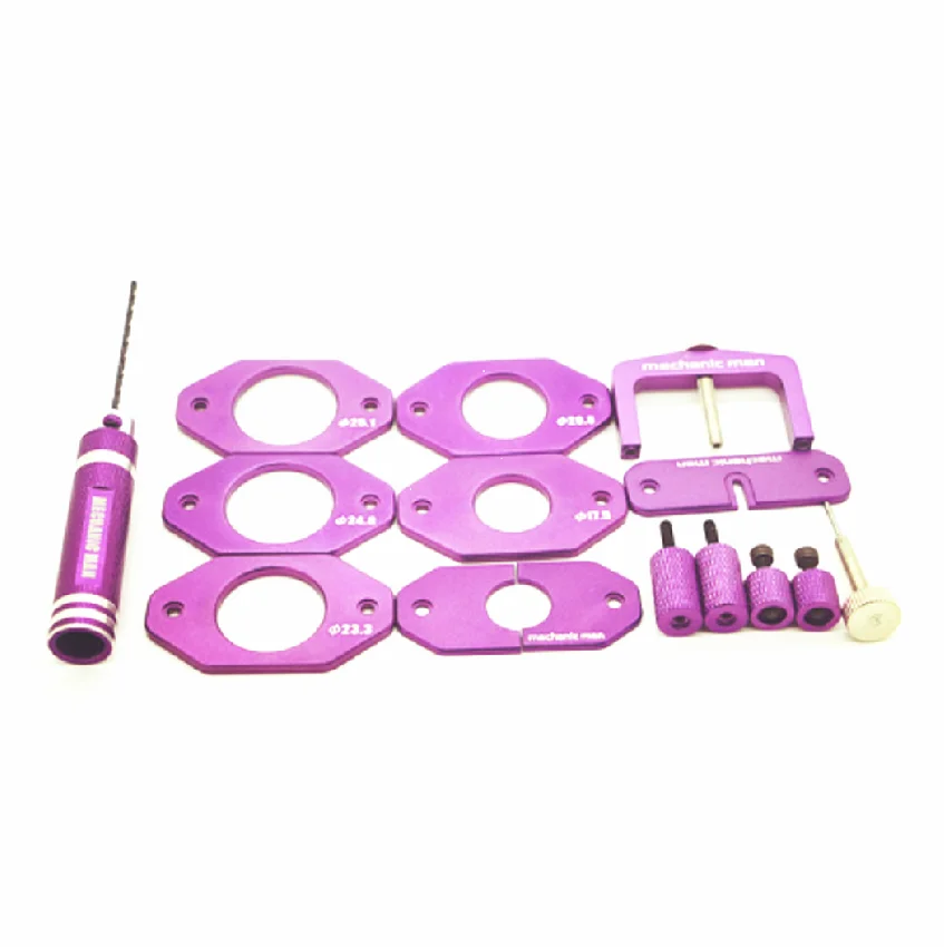 Homemade Tamiya Four-Wheel Drive Modification Accessories, Wheel Modification, Drilling, Hub Drill, Tire Removal Tool