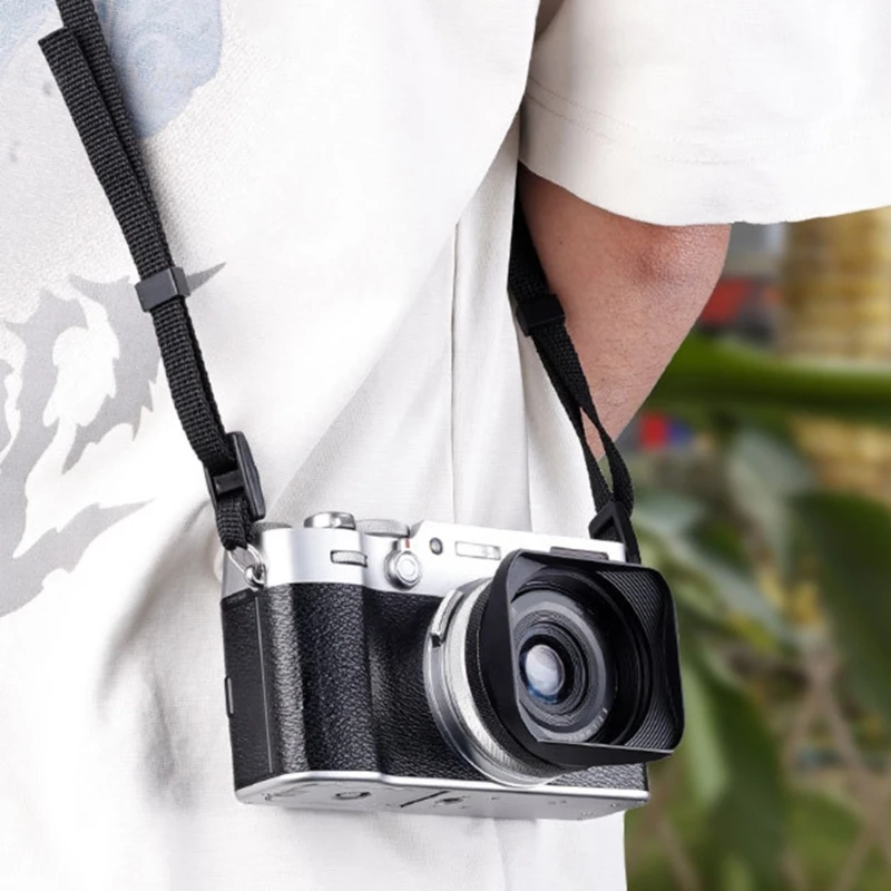 Комплект из 2 шт. бленды и крышек объектива, алюминиевый металлический пыльник для камер X100S X100V X100VI, улучшающих качество