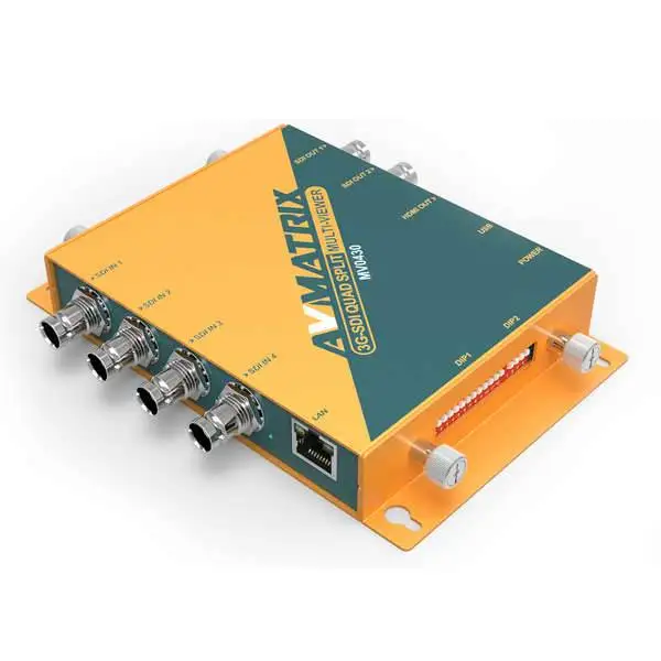 AVMatrix MV0430 HD SDI Multiviewer 3G-SDI Signal Video Input 4-Channel Metal Private Mold Made in China