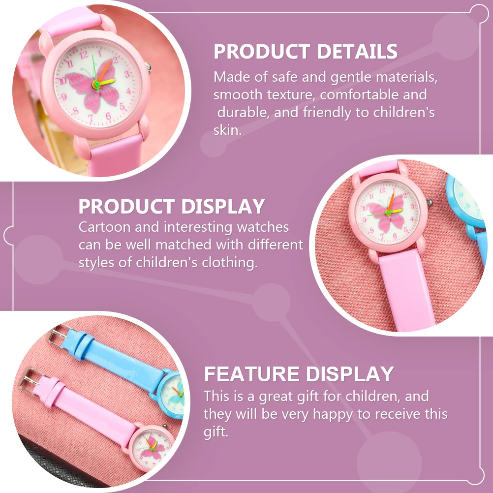

1Pcs Cartoon Boys Watch Lightweight Comfortable Kids Wristwatch Children Lovely Practical Kids Watch