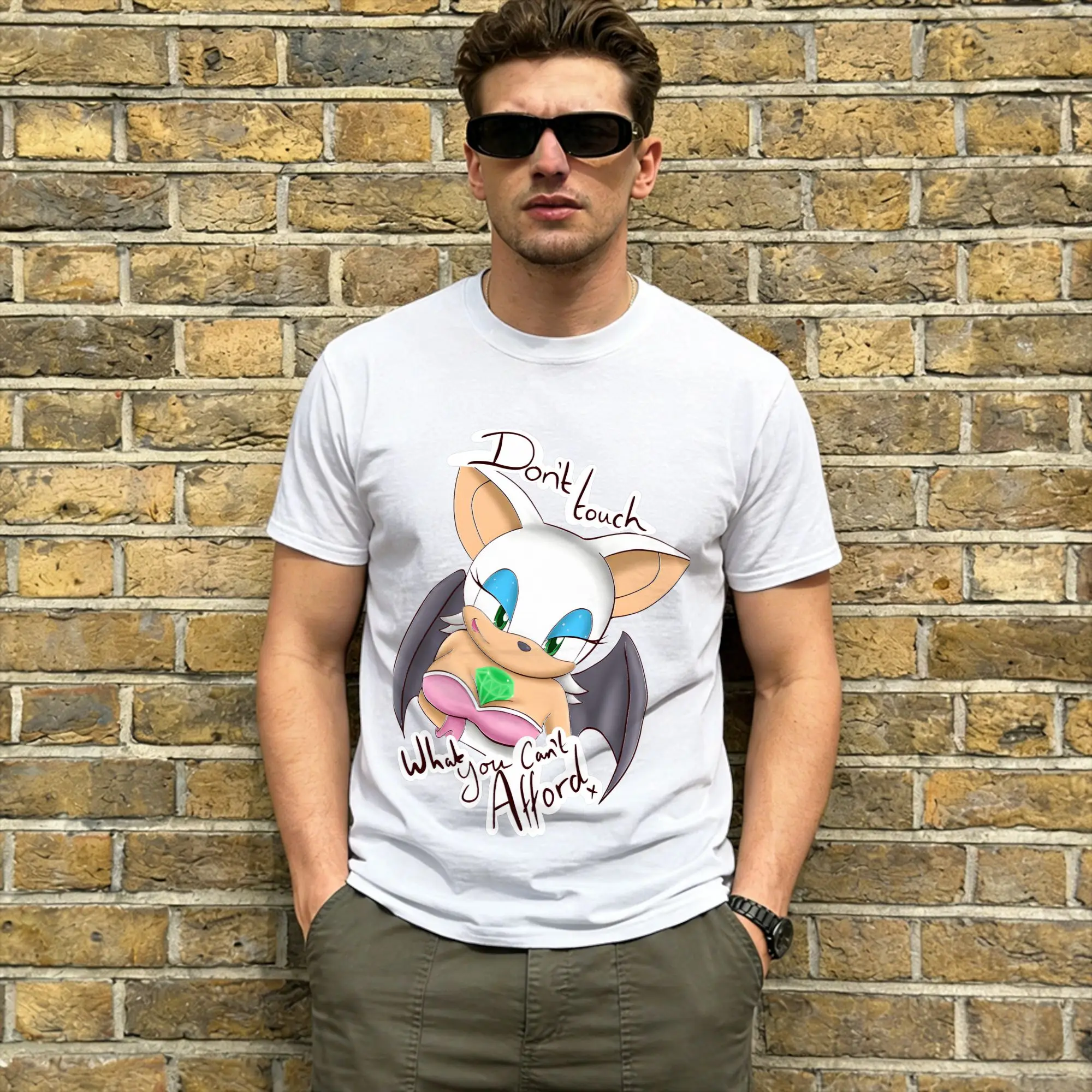 Vintage Queer Fashion - Camiseta vintage de verão RouGe The