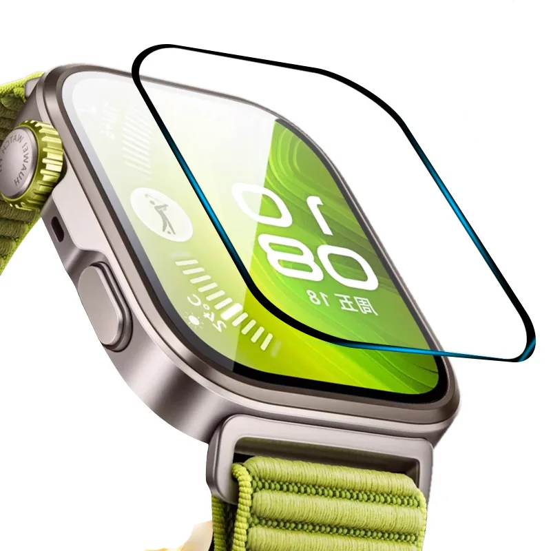 Screen Protector for Huawei Watch Fit 3 4 3D Curved Screen Protector Huawei Watch Fit3 4 Pro HD Full Coverage Protective Film
