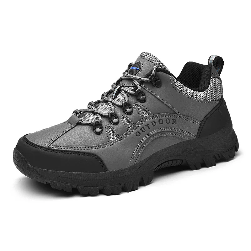Men's Hiking Shoes, Waterproof Non-Slip Outdoor Trekking Sneakers for Camping Climbing Walking Commuting&Outdoor Work Shoes