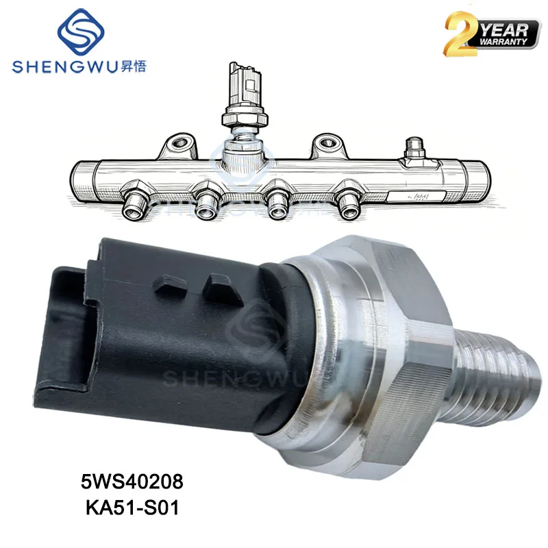 

Fuel Rail High Pressure Sensor 8200579287 5WS40208 KA51-S01 for Renault Clio Megane Laguna Scenic Nissan Qashqai Juke 1.5 DCi