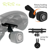 RRSKIT Holder For GOPRO For Magicshine RN120 Tail Light Holder Double Hole Adapter Seat Cushion Bow Mounting Bracket Accessories