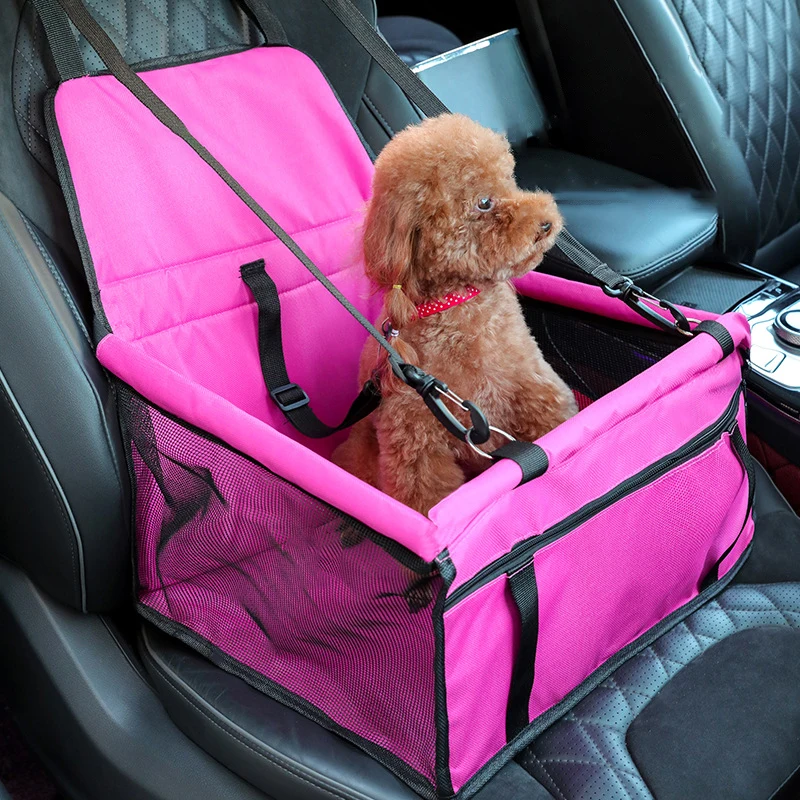 Premium Dog/Cat Car Seat Cushion Hanging Bag Travel Dog Car Seat for Small to Medium Dog Cats Dog Travel Cage Accessories