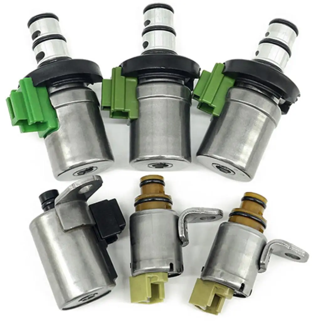 6pcs Car Transmission Solenoid Kit Accessories for 3 5 6 4F27E