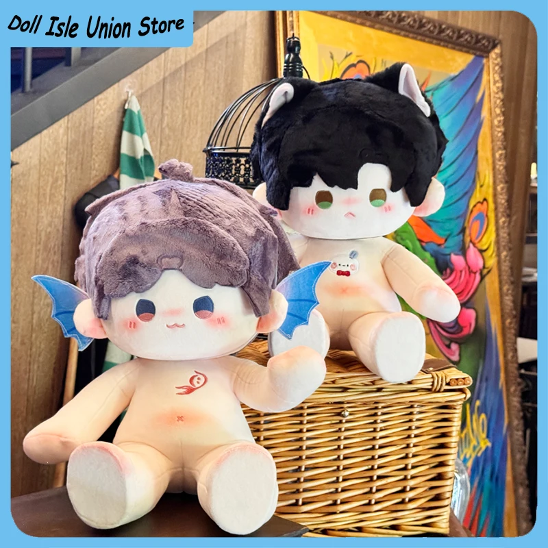 Game Anime Love and Deepspace Caleb Rafayel Zayne Xavier Cute Animal Ear Doll Plush Toy Cosplay Figurine Plushie Pillow 40cm