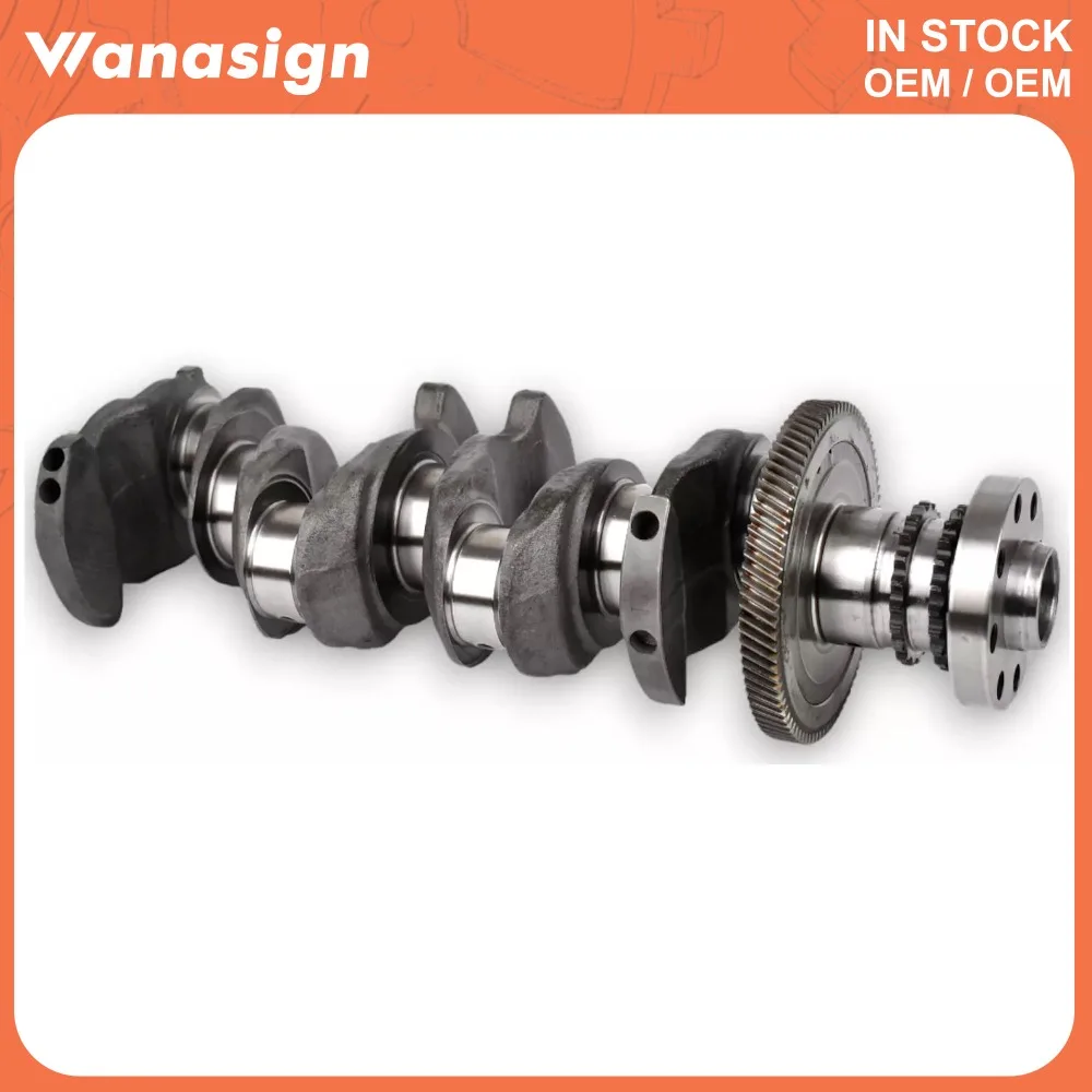 العمود المرفقي للمحرك مع الأسنان المناسب 2.0 لسيارات BMW X1 X3 116D 118D 120D 318d 320d 520d N47 N47D20D 2.0L ديزل 2004-2015 11217803479