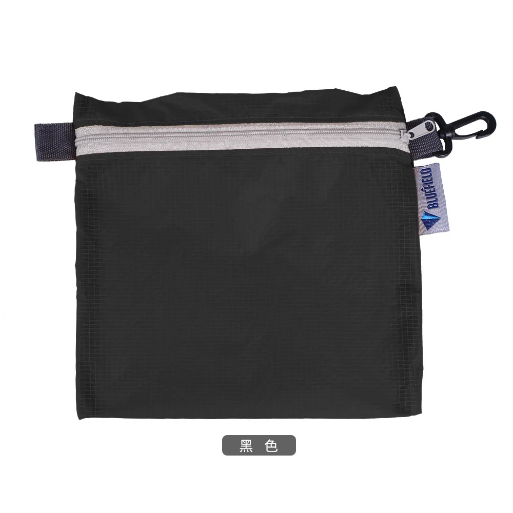 Outdoor Light Storage Bag Waterproof Bag Pouch For Camping Hiking With Hook Zipper Storage Bag 4 Colors Pocket Pouch Tool Bag image 6